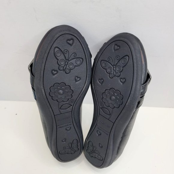 Wonder Kids Kathy Girl's Flats Slip Resistant Black US Size 1 NIB - Picture 10 of 11